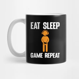 Eat, sleep, Game and repeat Mug